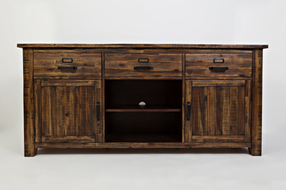 Narrow Gorge Distressed 70" Media Console TV Stand