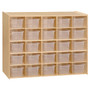 Contender 25 Cubbies Cabinet with Translucent Trays