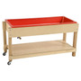 Wood Designs Sand and Water Table with Top Shelf