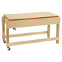 Wood Designs Sand and Water Table with Top Shelf