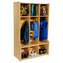 Contender 3-Section Coat Locker with Bench