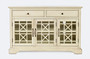 Craftsman 60" Media and Accent Chests Unit Acacia and Engineered Wood
