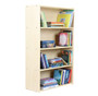 RRI Goods 100% Birch Plywood 48" Bookshelf with 3 fixed shelves