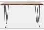 Nature's Edge 50'' Solid Acacia wood Rectangle Occasional Sofa Table