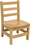 RRI Goods Ladderback Kid's Chair in Hardwood, Fully Assembled [Set of 2]