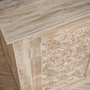 World Vault Hand Carved 32" Accent Chest