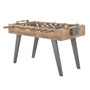 63" Solid Mango Wood Foosball Table - Modern Game Table