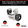 Ridgid [Part #86127 ] CUTTER, 118 CQ AUTOFEED