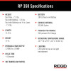 Ridgid [Part #67053 ] KIT, RP 350-B+1/2-2" PP+LIO