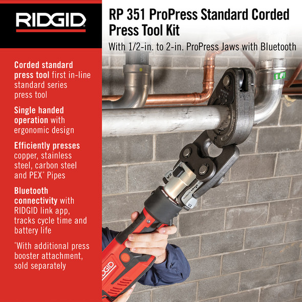 Ridgid [Part #67193 ] KIT, RP 351-C+1/2-2" PP JAWS