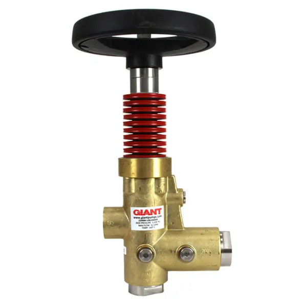 Giant Pumps [Part #22949RH] REGULATOR, 32GPM@3200 PSI, RED, HANDWHEEL