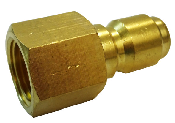 Suttner [Part #1000BR171] 3/8" F Plug Brass (2800 PSI)