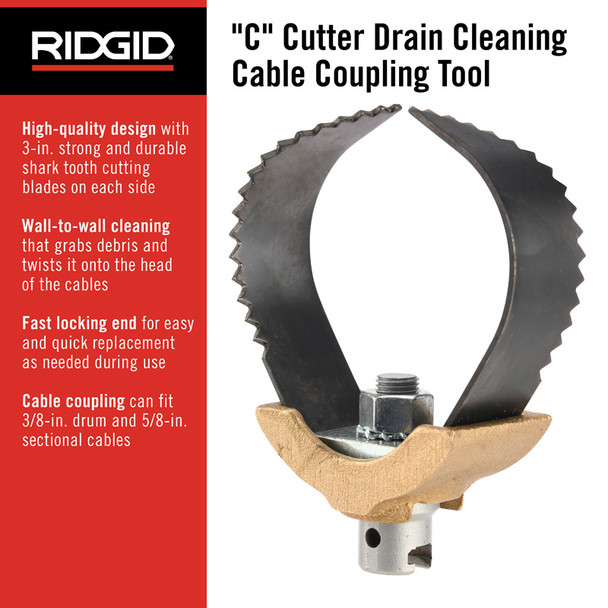 Ridgid [Part #52822 ] CUTTER, T232 3" HD