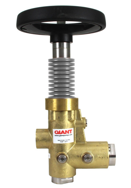 Giant Pumps [Part #22947H] PRESSURE UNLOADER, HANDWHEEL, 60GPM@1160PSI,SILVER