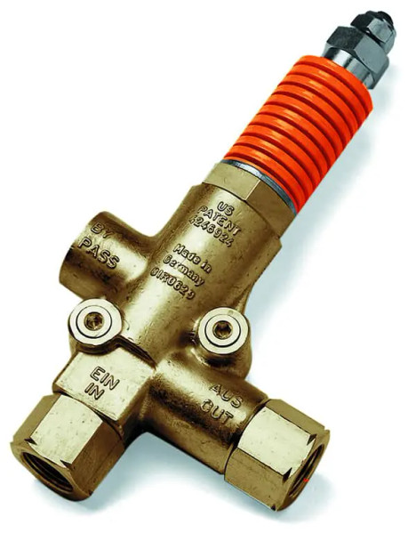 Giant Pumps [Part #22913AR-01] REGULATOR, 13GPM@3000PSI,ORANGE SPRING,VITON SEALS