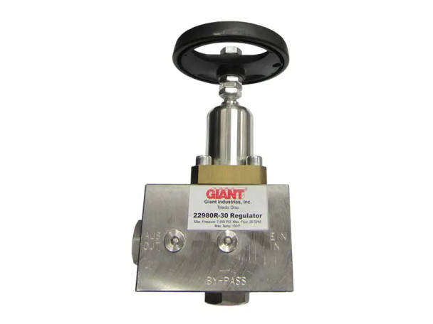 Giant Pumps [Part #22981R-40] REGULATOR 66 GPM @ 2200 PSI 303 SS