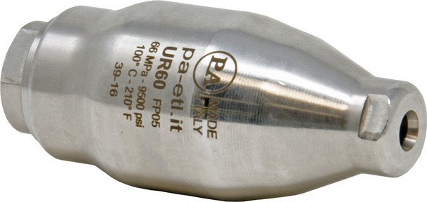 General Pump [Part #YRT87Kxx] ROTATING NOZZLE STAINLESS STEEL WITH TUNGSTEN CARBIDE, 8700 PSI