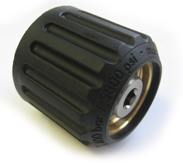 Suttner ST-44 Swivel Screw Coupling, 1/4" MPT X M22, 5800 PSI, 200044500

