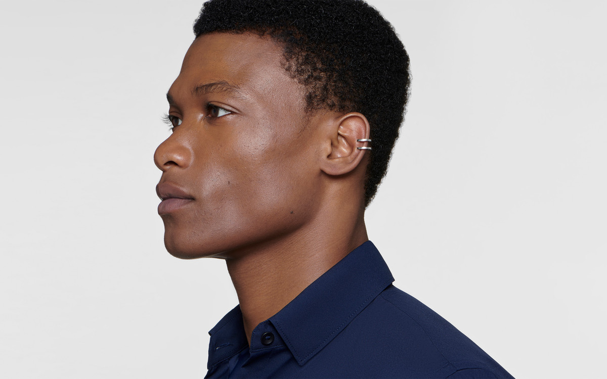 Capture Ear Cuff Silver