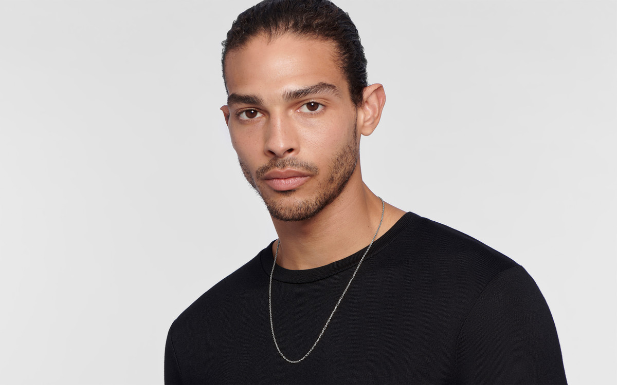 Cable Link Necklace 2 mm / Silver