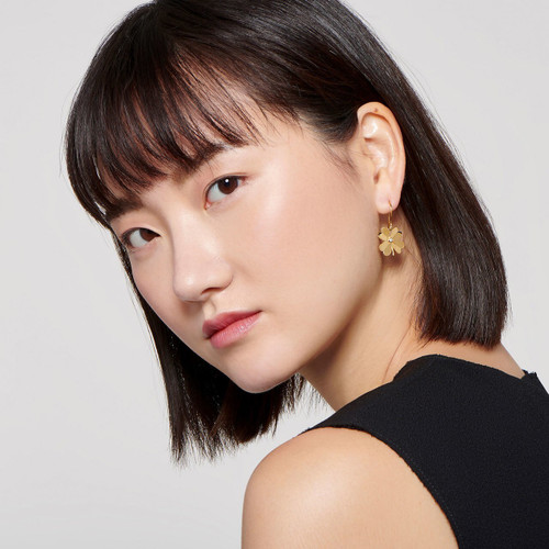 4 Leaf Clover Earring Polished 4 Leaf Clover Earring Polished
