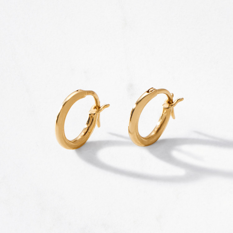 Hug Me Huggie Earrings Polished Hug Me Huggie Earrings Polished