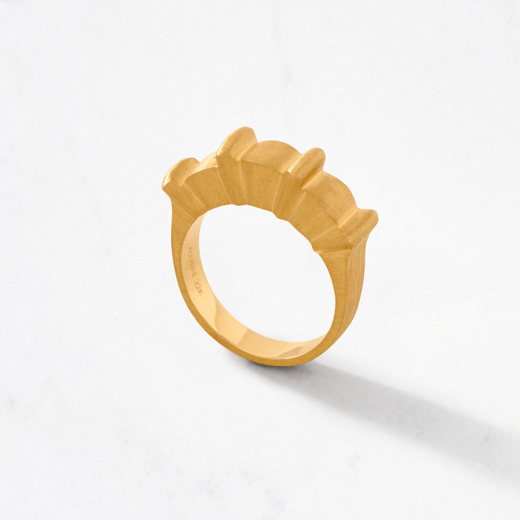 Multifacet Ring Satin Multifacet Ring Satin