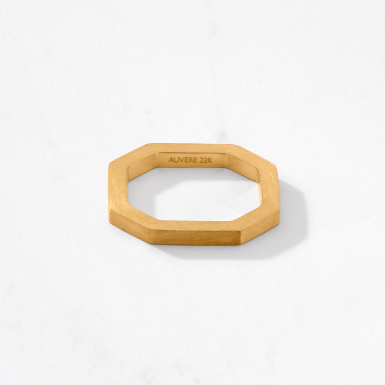 Octavia Stack Ring Satin Octavia Stack Ring Satin