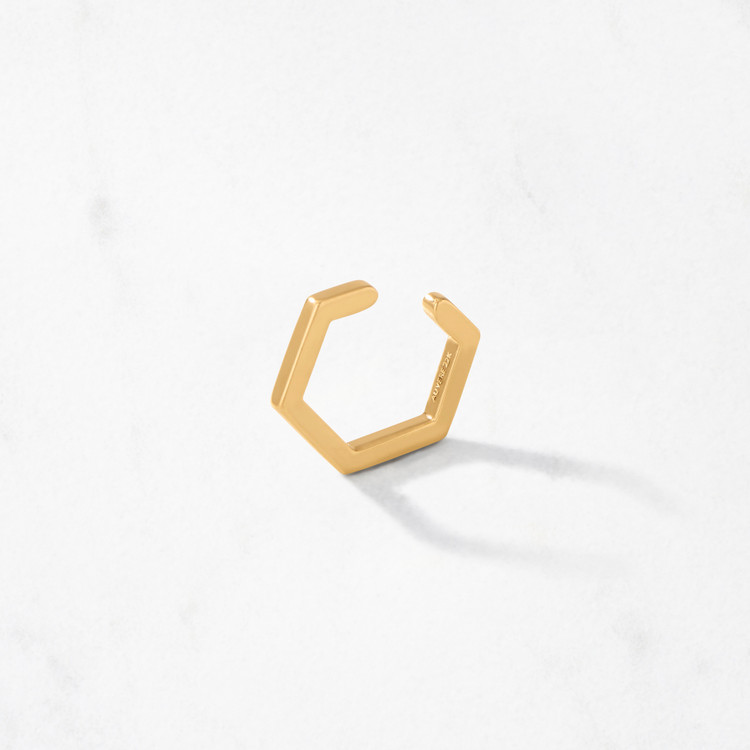 Open Hex Ear Cuff Open Hex Ear Cuff