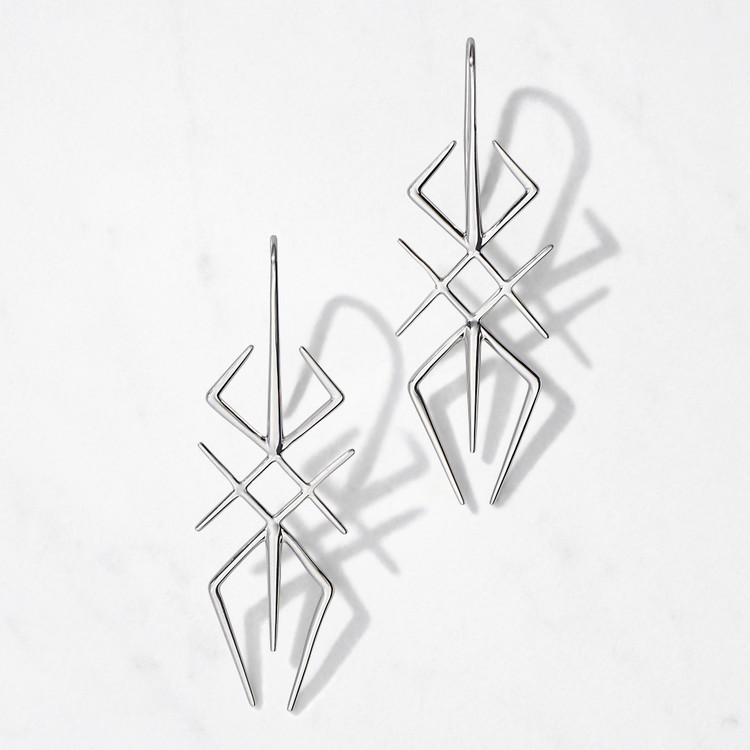Arthropod Earrings Silver Arthropod Earrings Silver