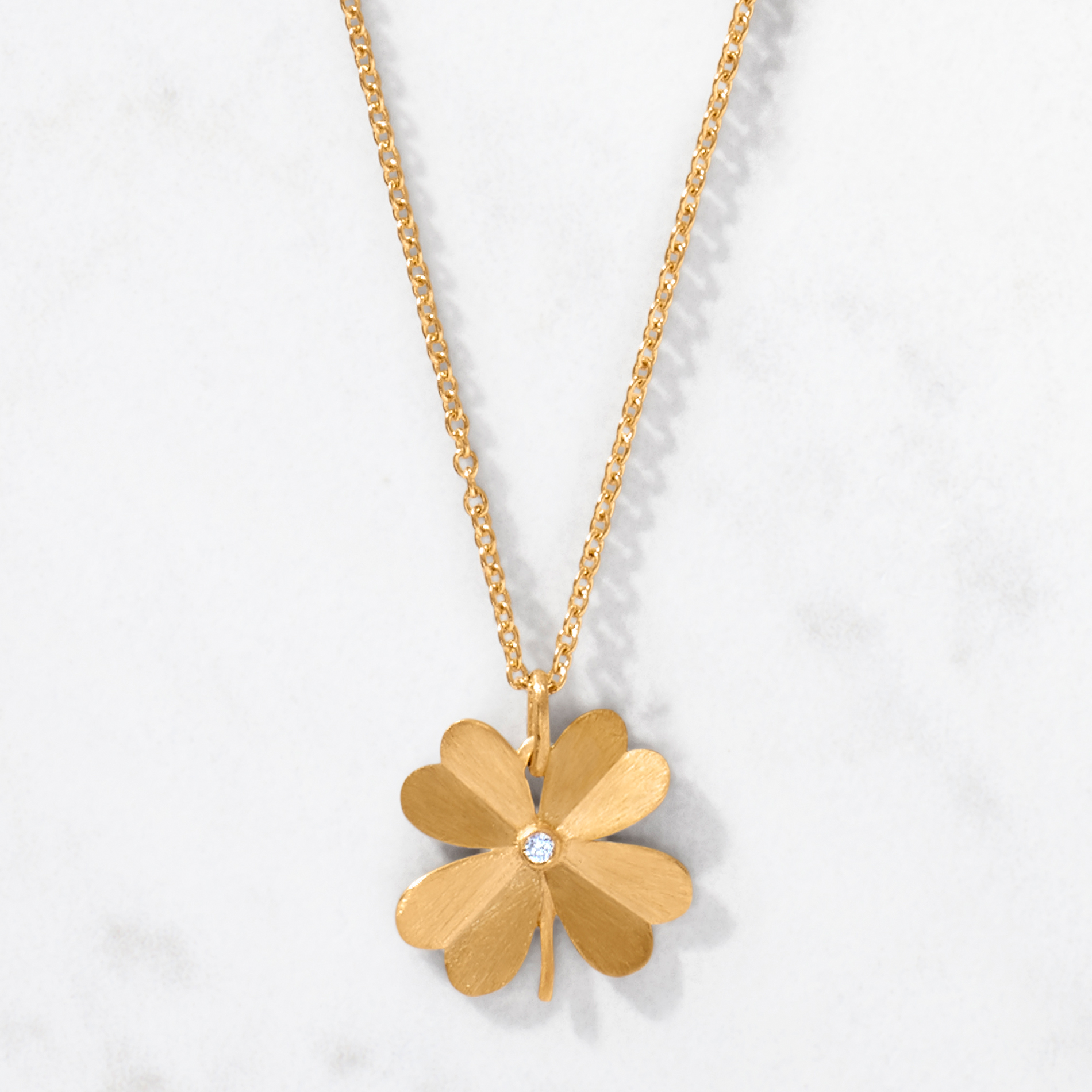 4 Leaf Clover Necklace – Violet Victoria