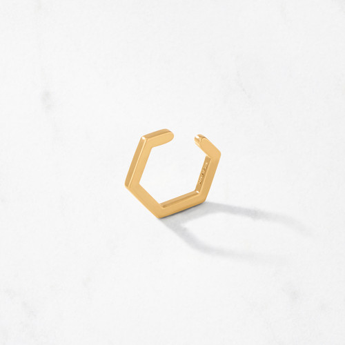 Sonder cuff earring Ф Horizons II - Zirconia and Sterling Silver Ear Cuff
