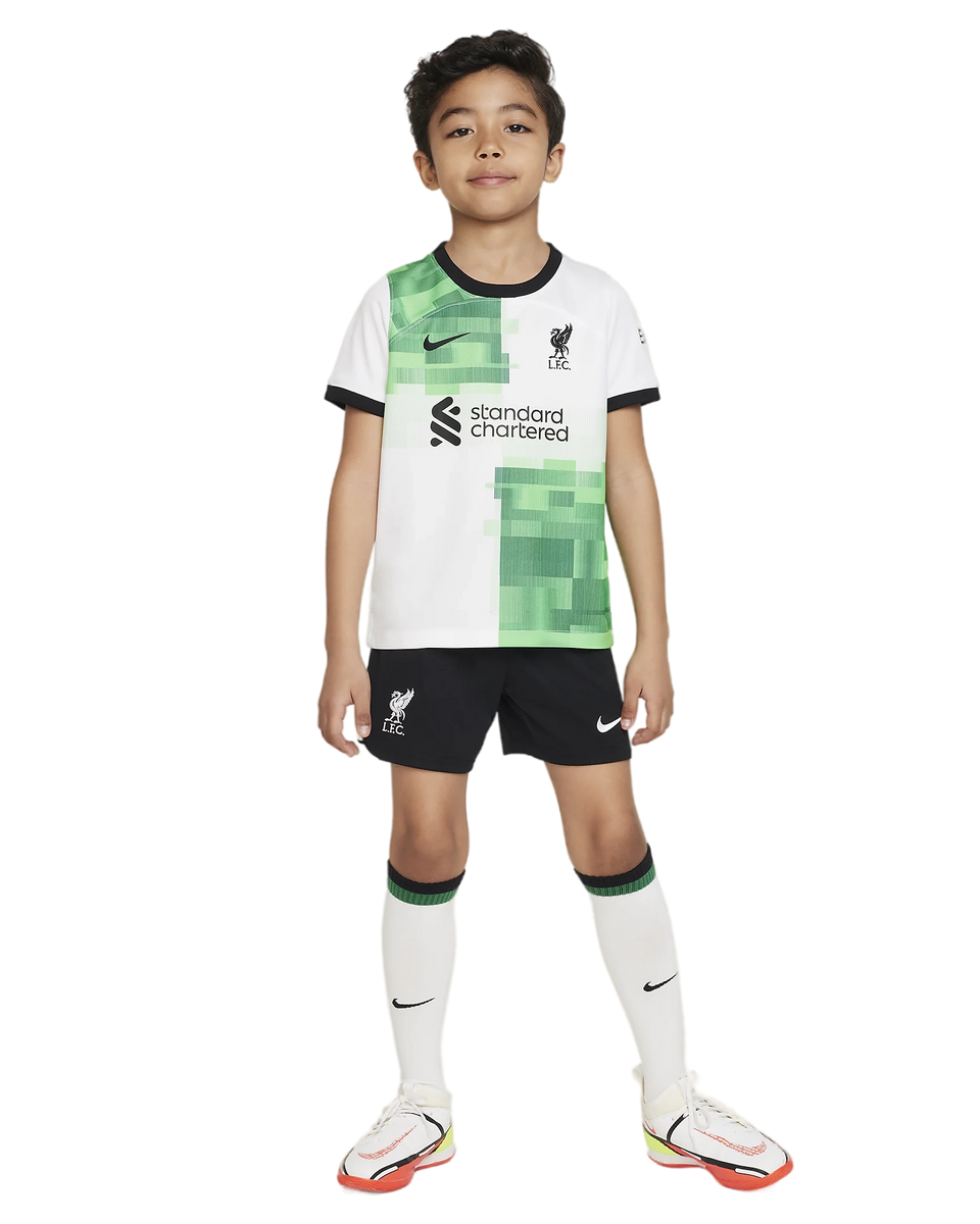 Liverpool 23/24 Kid's Away Shirt and Shorts