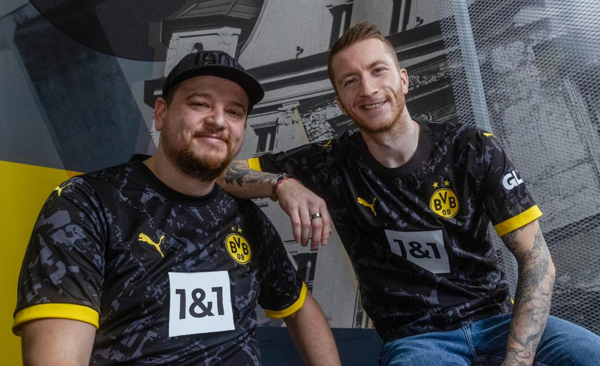 Borussia Dortmund 23/24 Stadium Men's Away Shirt