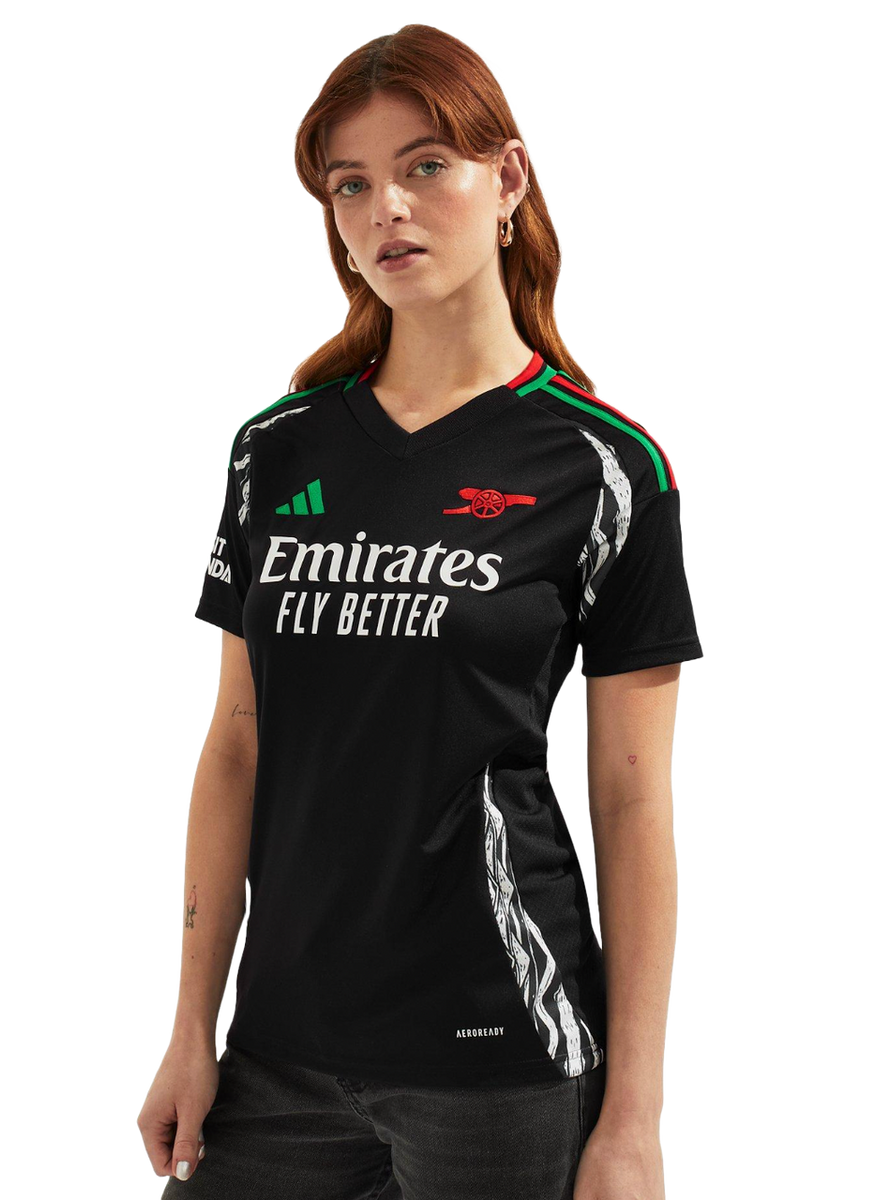 SAKA #7 Arsenal 24/25 Women's Away Shirt - Arsenal Font