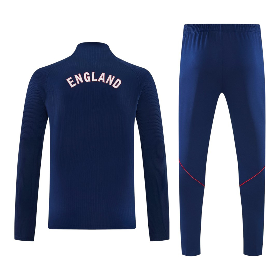 England 2026 Men's Navy Short Zip Tracksuit