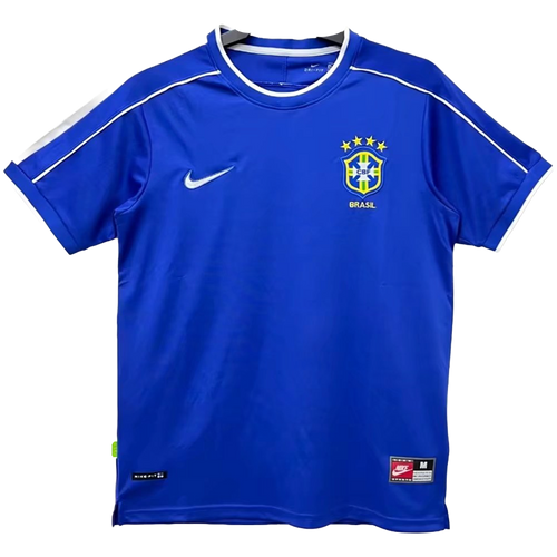 Brazil 1998 Men's Away Retro Shirt