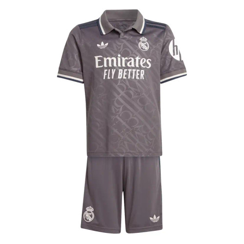 MBAPPÉ #9 Real Madrid 24/25 Kid's Third Shirt and Shorts