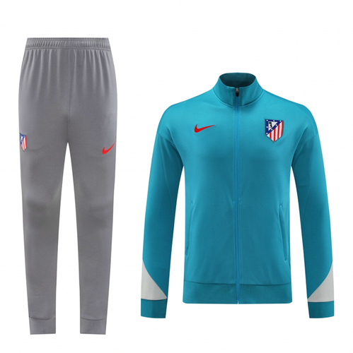 Atletico Madrid 24/25 Men's Turquoise Long Zip Jacket