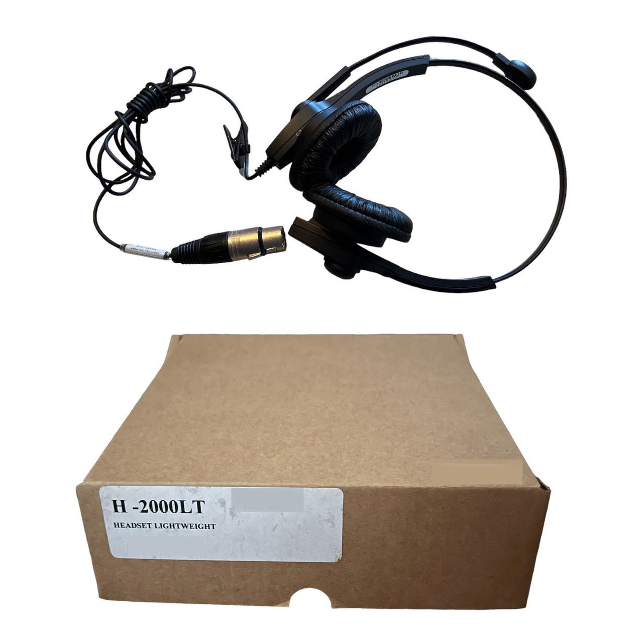  Anchor Audio H-2000LT PortaCom and Prolink Intercom Headset 