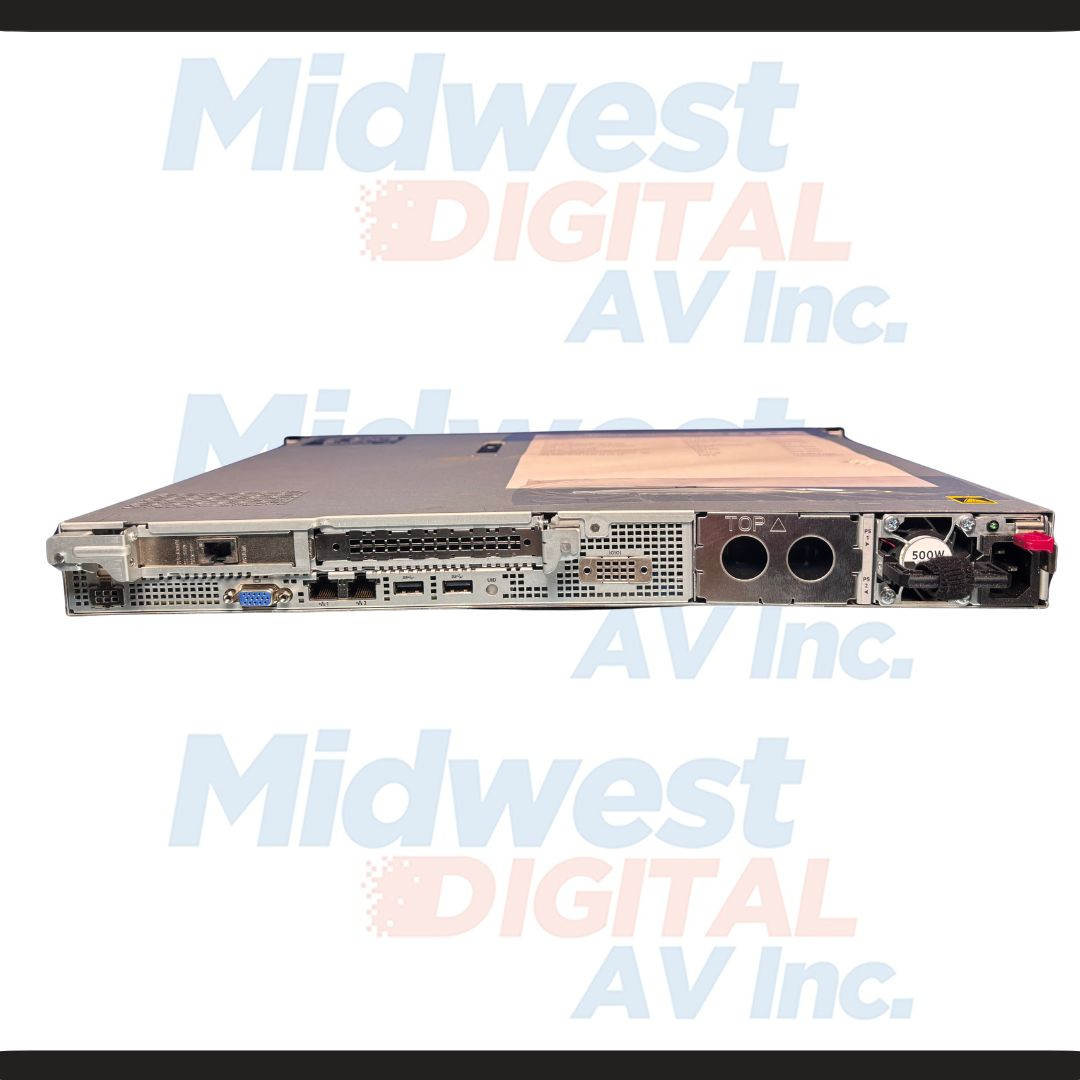 HP DL 20 Gen 10 Rear