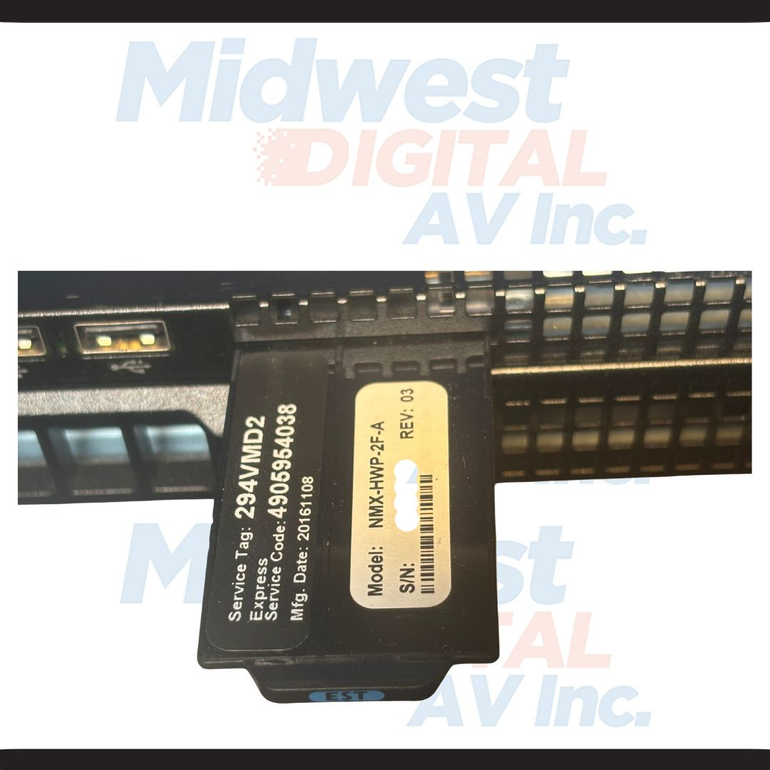 Harmonic NMX-HWP-2F-A BCQRKB2. Rev 3 Info.