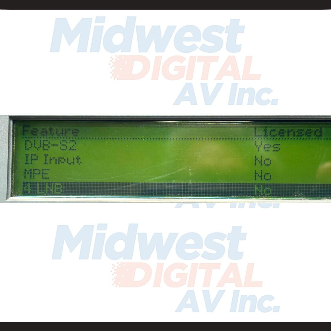 Harmonic ProView 7100, PVR 7K IRD with TS De. , HD Decode, DVB-S2 and Stream DTA