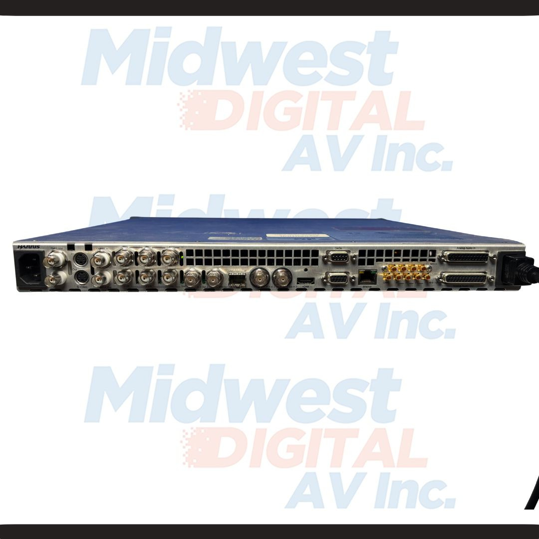 Harris / Selenio X50-AV-2PS is a professional 1RU frame synchronizer