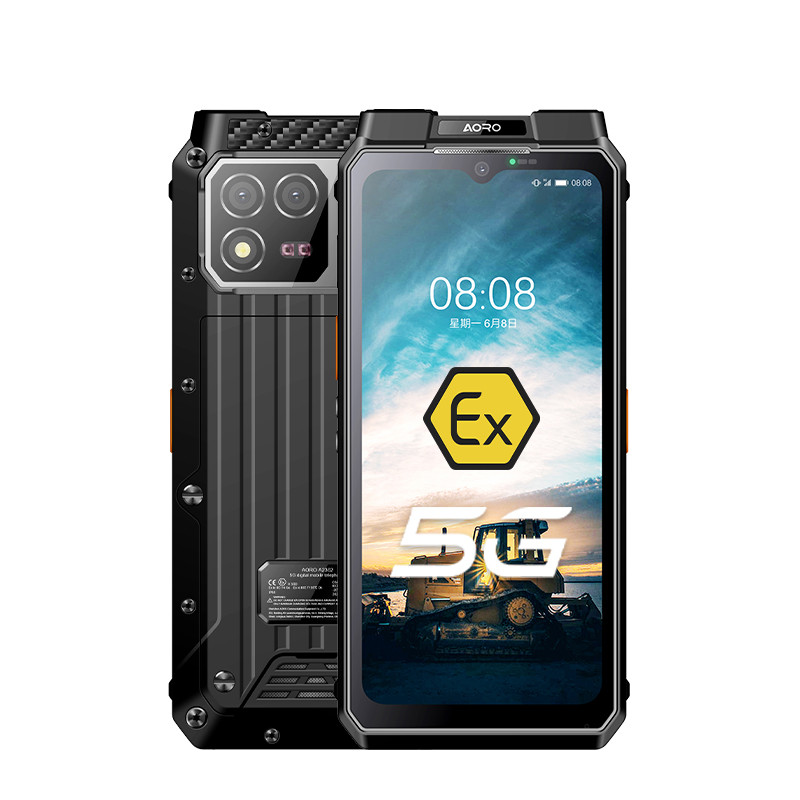 AORO M8 ATEX Rugged Phone, Android, Explosion Proof DMR, POC PTT