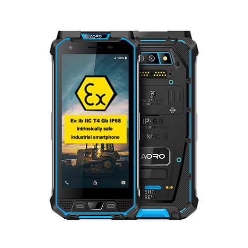 AORO M5 6.0-inch Android IP68, 4G, Explosion Proof Intrinsically Safe Zone 2 ATEX ,  NFC,  LTE/GSM/CDMA