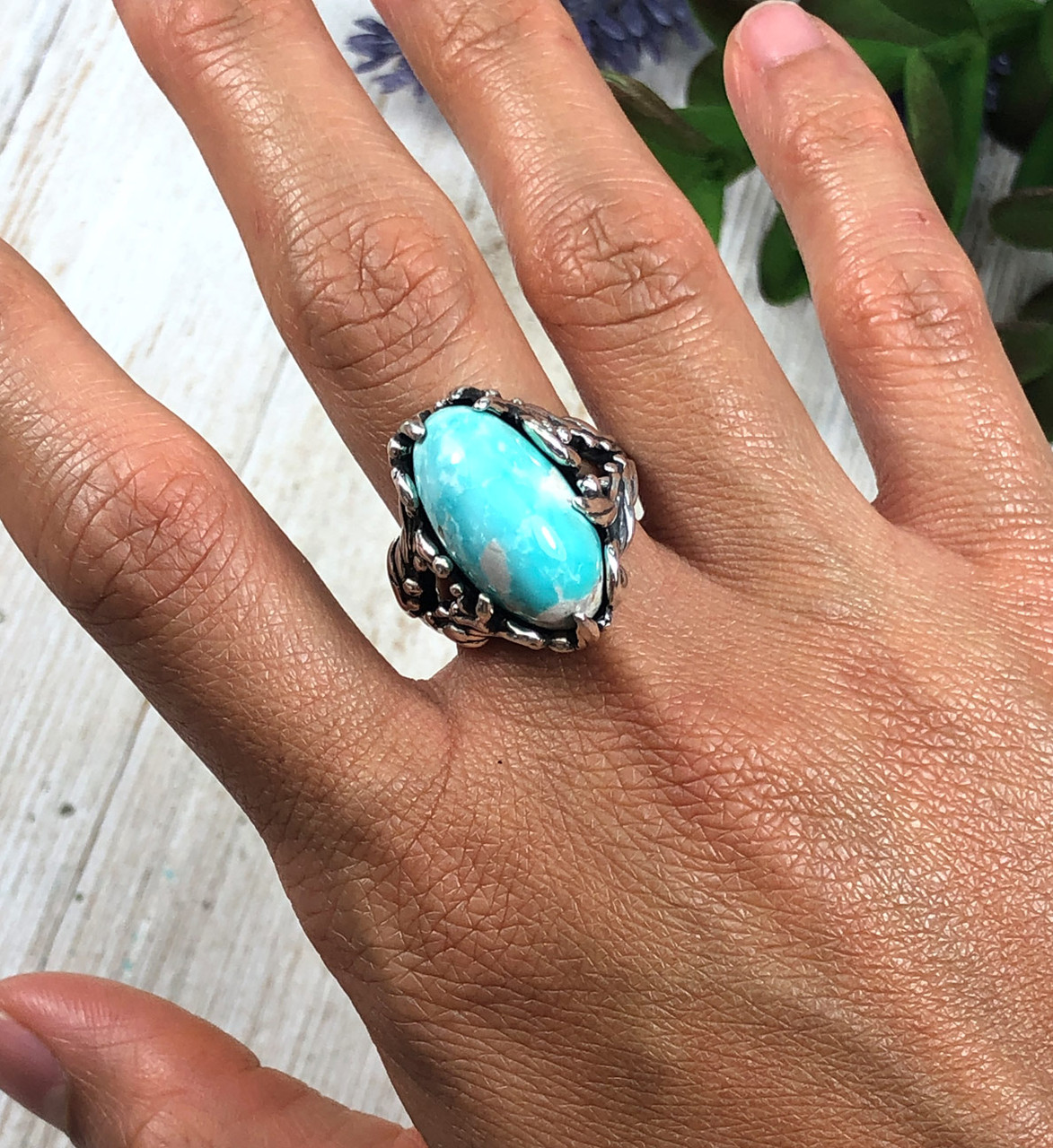 A Turquoise Ring - Ideal for Modern, Atypical Look