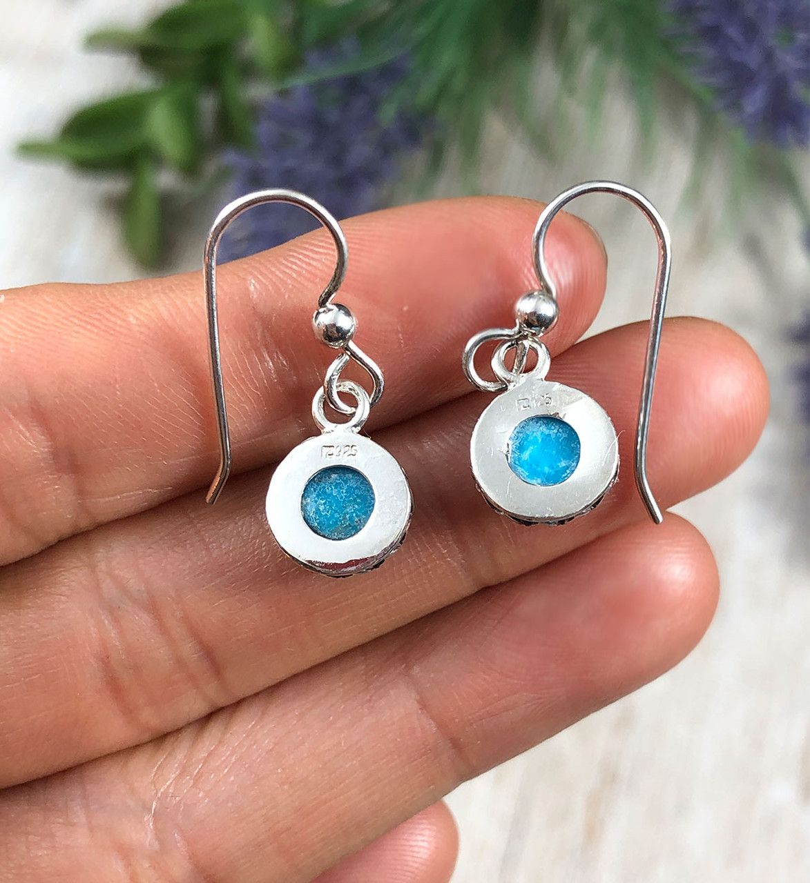 Stunning Pink & Turquoise Dangle Earrings In 925 Silver | Perfect For Weddings, Anniversaries & Boho Lovers
