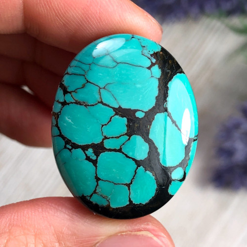 38 cts. Hubei Turquoise Cabochon 