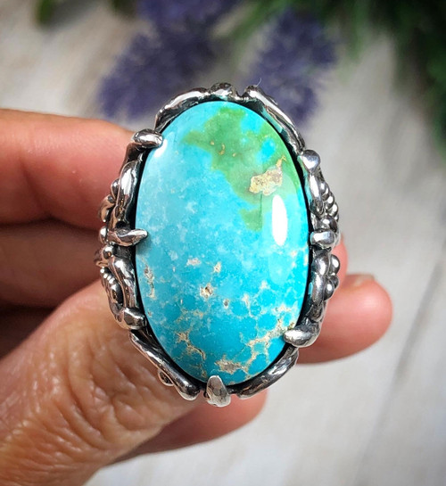 Sonoran Gold Turquoise Ring size 10 for men